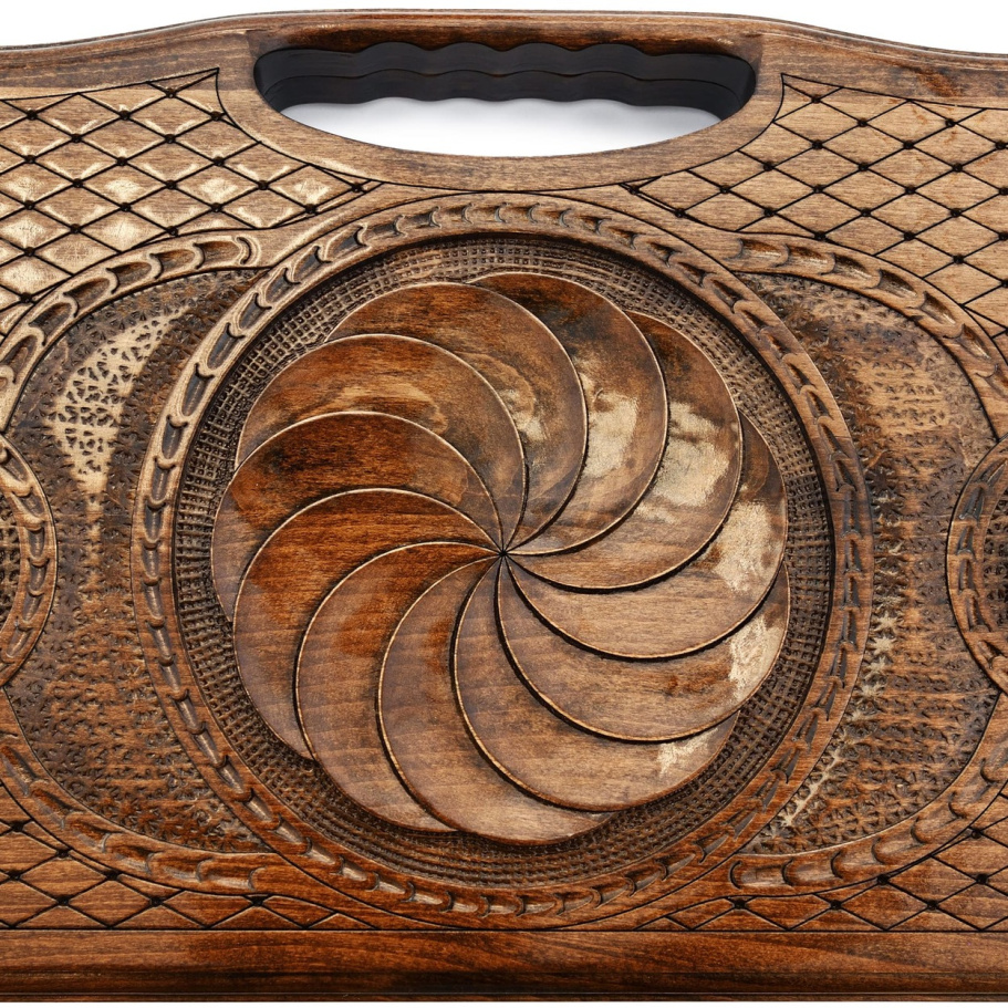 Нарды резные  "Сфера" средние 50, Harutyunyan купить в Казани