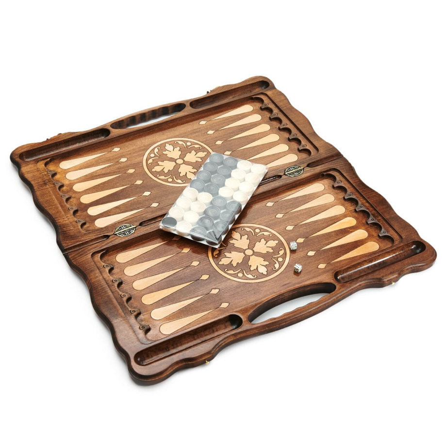 Нарды резные Агнес "Масверк" большие, 60 купить в Казани