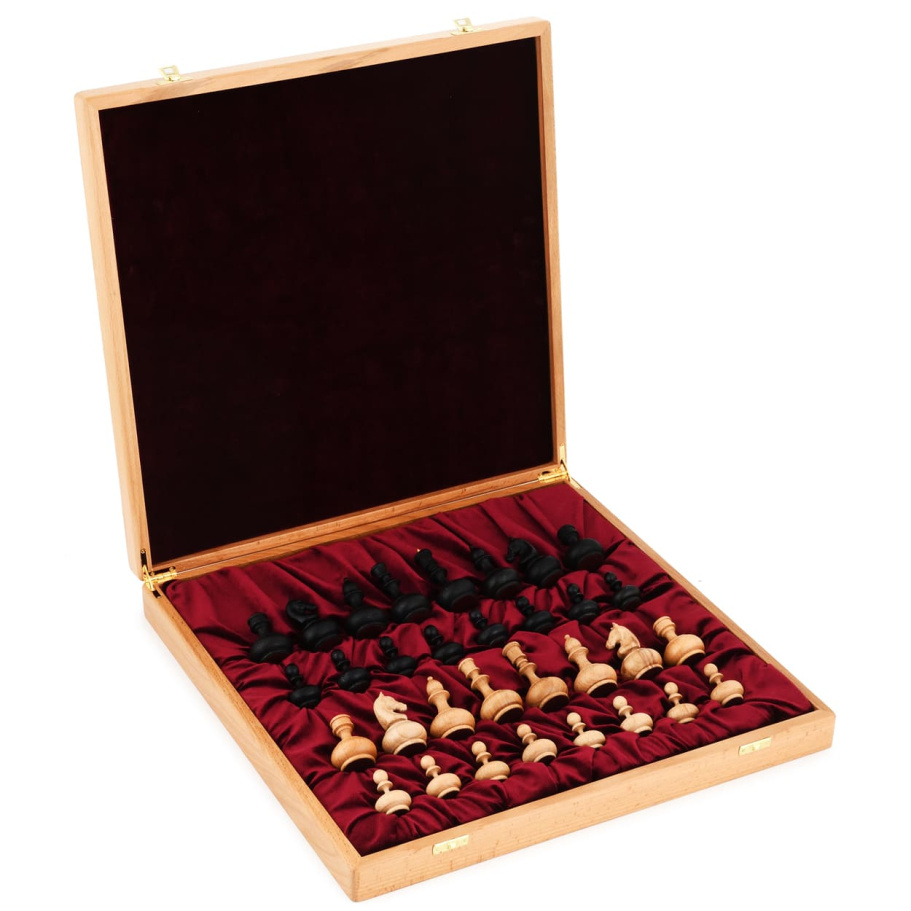 Шахматы в ларце "Блицор" бук, WoodGames купить в Казани