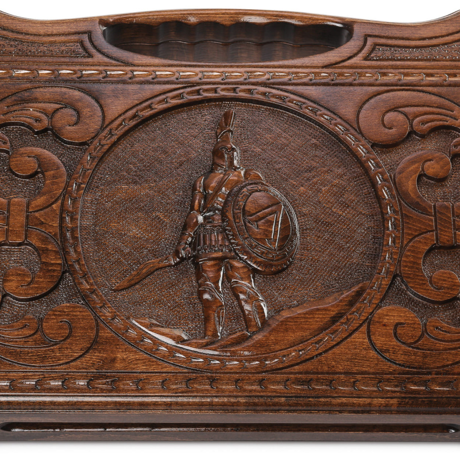 Нарды резные Агнес "Спартанец" большие, 60 купить в Казани