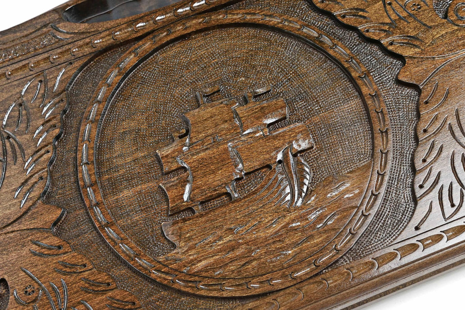 Нарды резные "Парусник"  большие 60, Harutyunyan купить в Казани