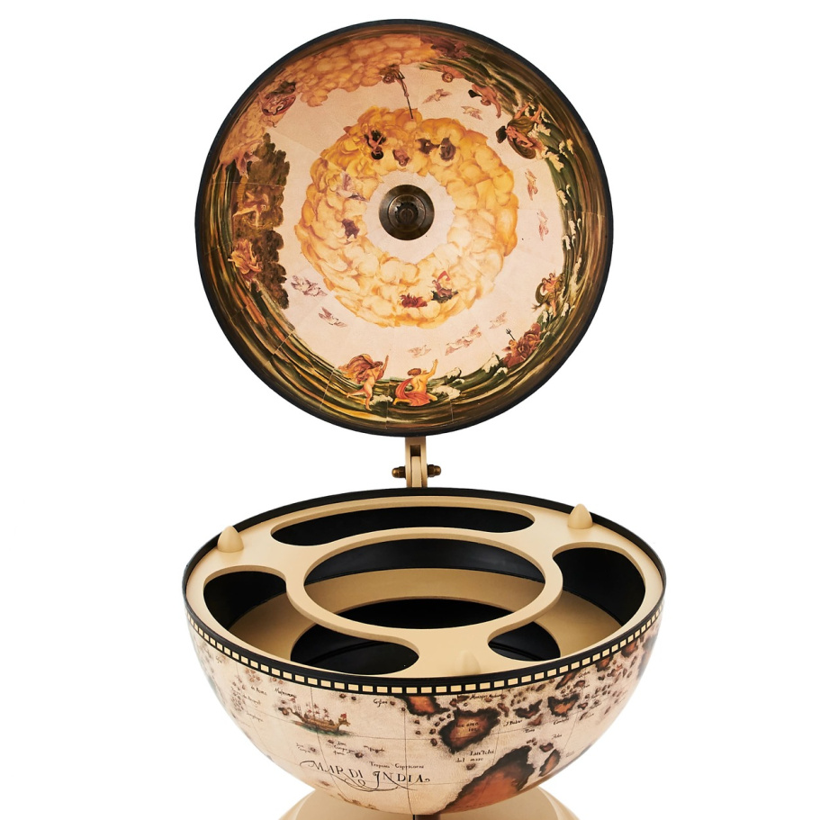 Глобус бар настольный "Басма" сфера 33 см купить в Казани