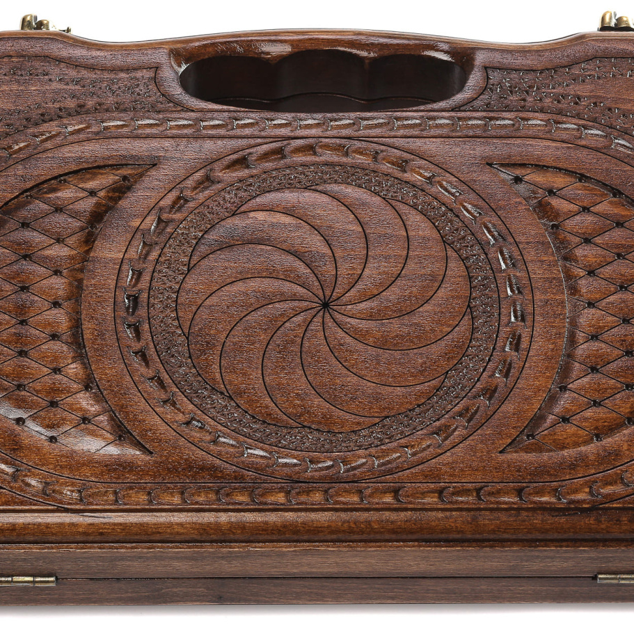 Нарды резные "Бесконечность" мини 30, Harutyunyan купить в Казани