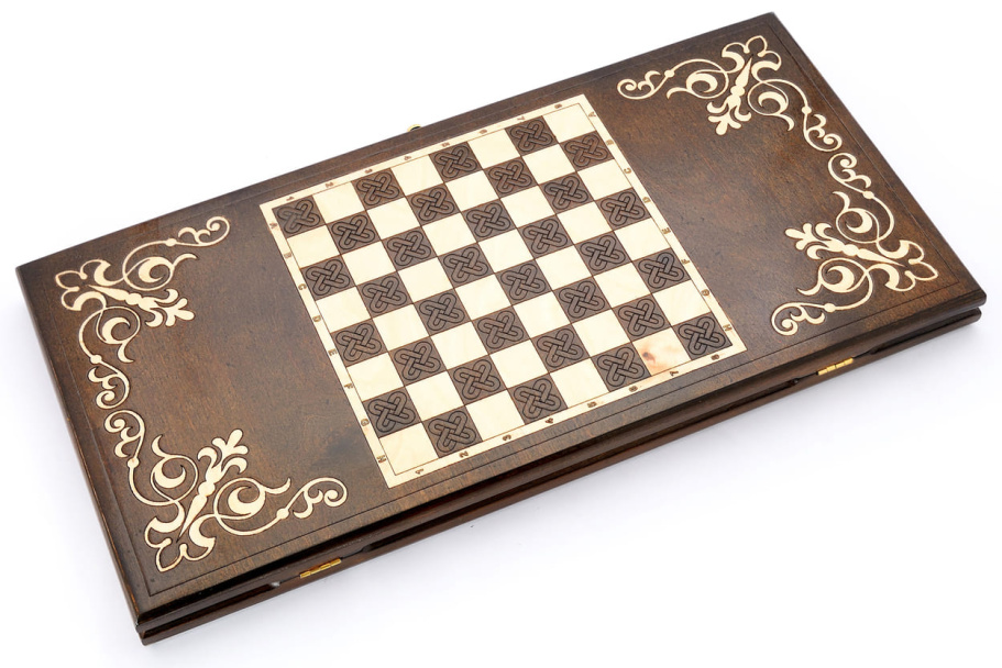 Нарды "Узор"  большие 60, Harutyunyan купить в Казани