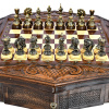 Стол ломберный Шахматы резные "Гуфельд" 60, Harutyunyan купить в Казани