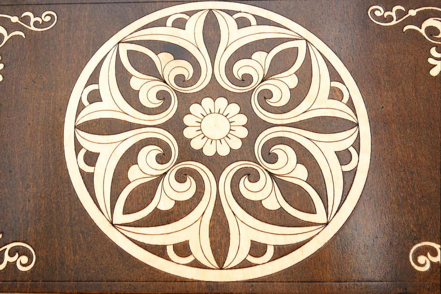 Нарды "Узор"  большие 60, Harutyunyan купить в Казани