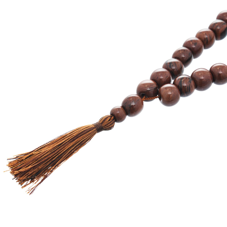 Четки с бусинами "Квестор" коричневый камень, Давыдов С. купить в Казани