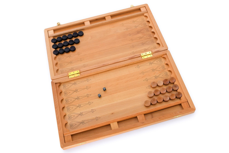 Нарды резные Ивановские "Адонис" 60, WoodG купить в Казани