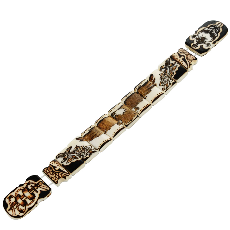 Четки перекидные "Орел" кость, Беркутов К.