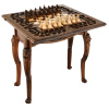 Стол ломберный Шахматы резные "Львиное царство" 60 купить в Казани