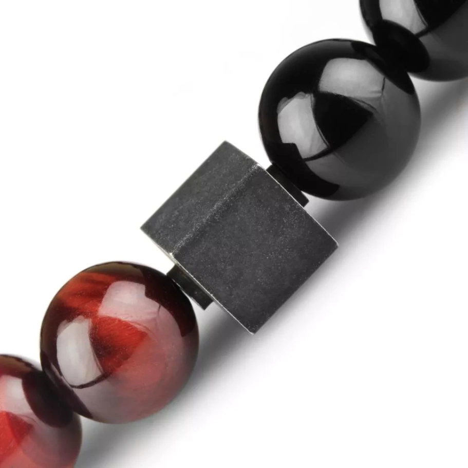 Браслет Бернард камень агат, 1 * 18 см купить в Казани