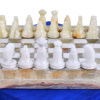 Шахматы из камня "Левант" мрамор и оникс 20 купить в Казани