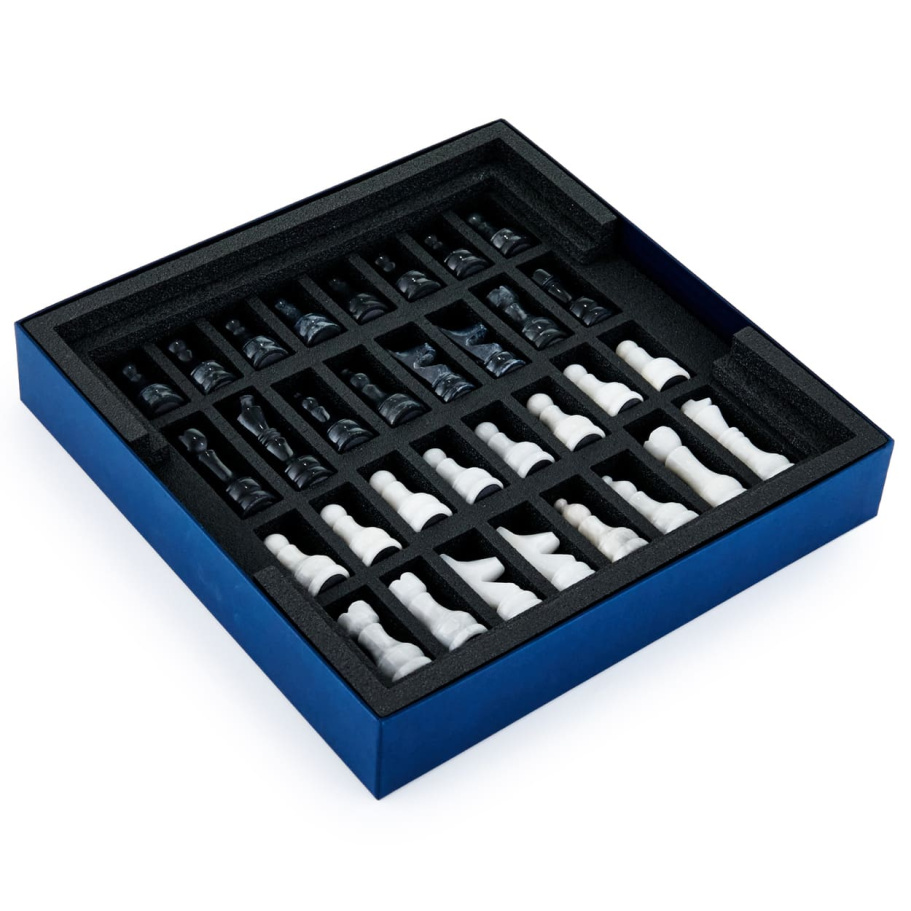 Шахматы каменные "Артер Карфаген" мрамор 40 купить в Казани