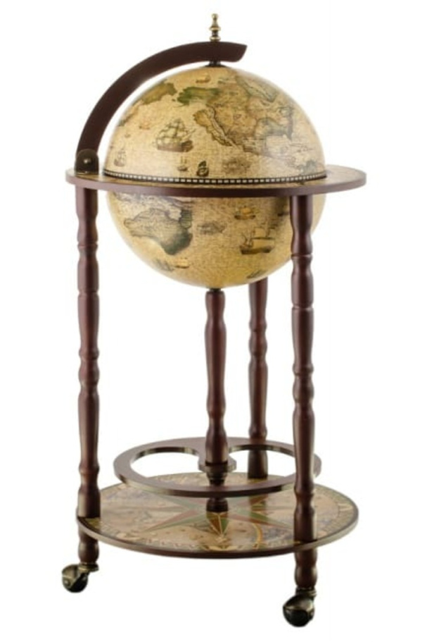 Глобус бар "Лаура" напольный, сфера 33 см