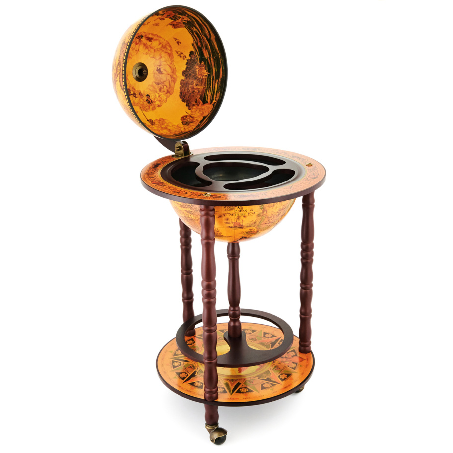 Глобус бар напольный "Дау" сфера 33 см купить в Казани