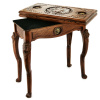 Стол ломберный Шахматы резные "Львиное царство" 60 купить в Казани