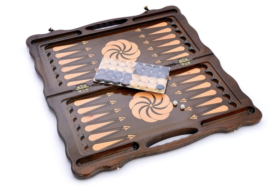 Нарды резные  "Сфера"  большие 60, Harutyunyan купить в Казани Нарды резные  "Сфера"  большие 60, Harutyunyan купить в Казани