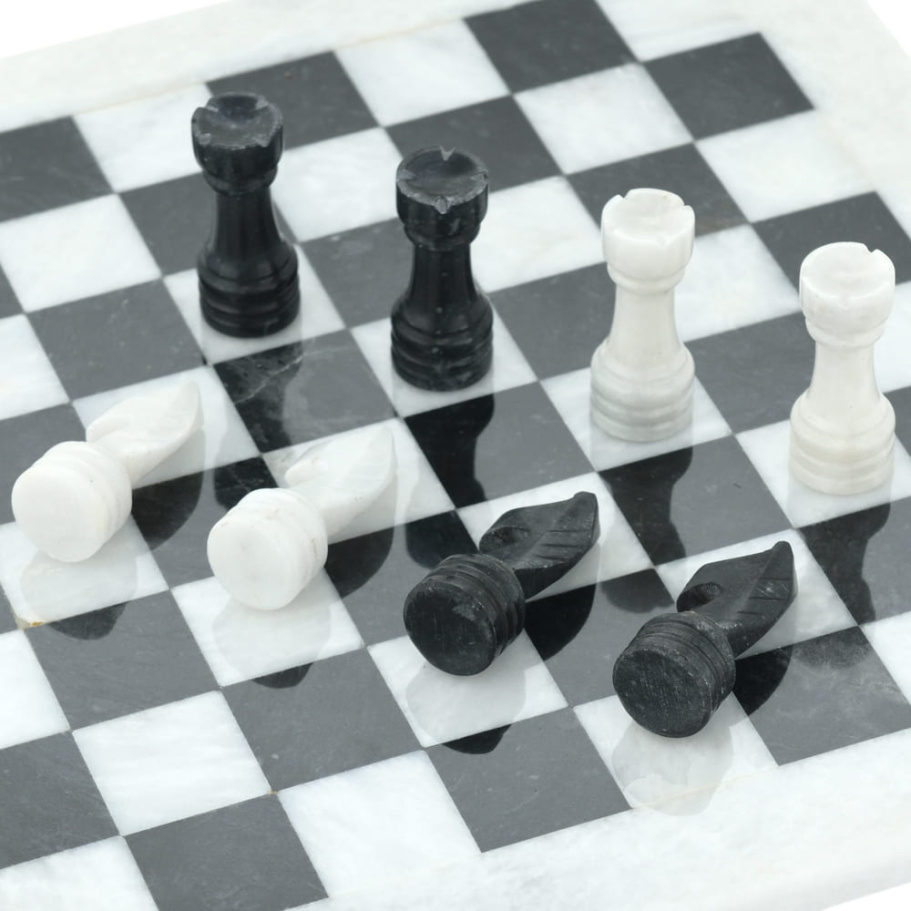 Шахматы из камня "Эллада" мрамор 30 купить в Казани