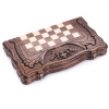 Шахматы + нарды резные "Корона" 40, Harutyunyan купить в Казани