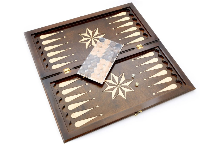 Нарды "Звезда"  большие 60, Harutyunyan купить в Казани