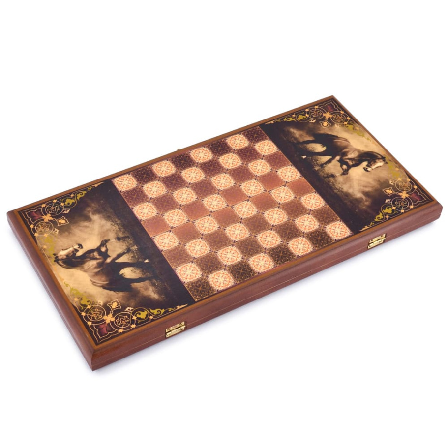 Нарды Пермские Конь Юлий, средние 50 купить в Казани