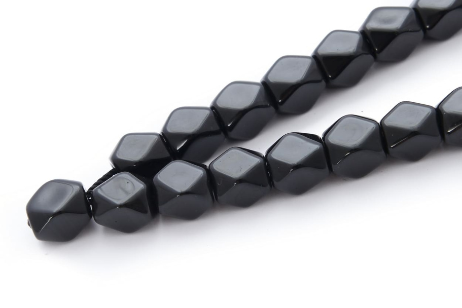 Четки граненые "Ранчо" черный камень, Давыдов С. купить в Казани