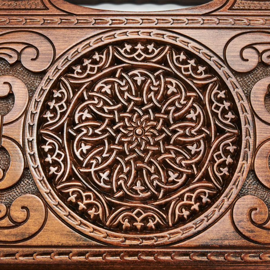 Нарды резные Агнес "Ламбрекен" большие, 60 купить в Казани