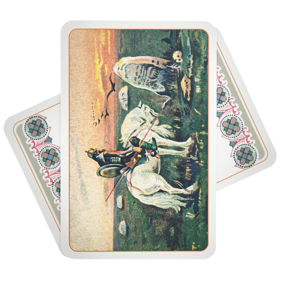 Карты игральные "Славянские" красная рубашка, 55 карт купить в Казани