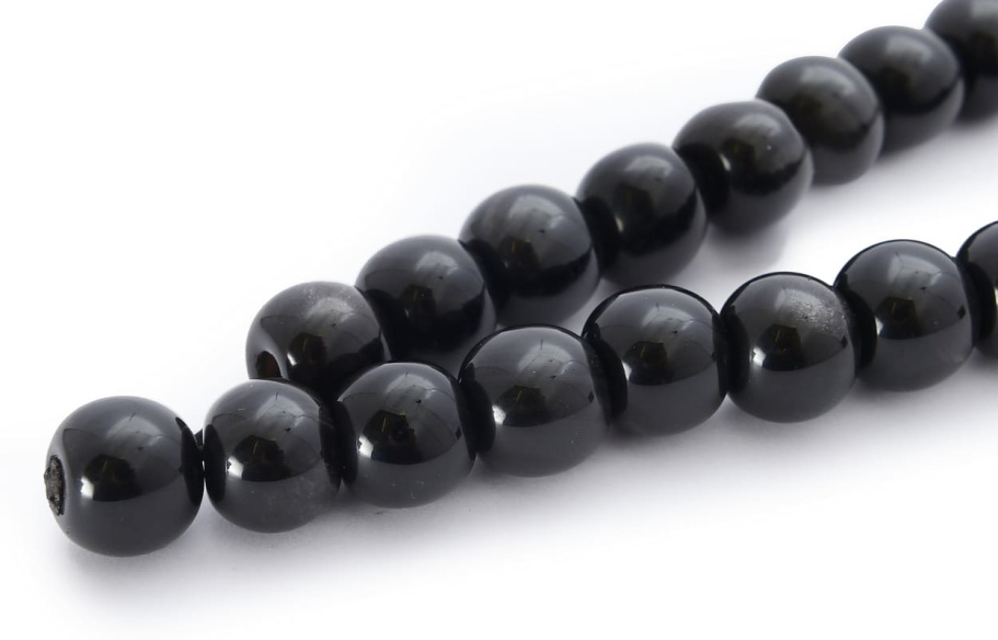 Четки с бусинами "Оскар" черный камень, Давыдов С. купить в Казани