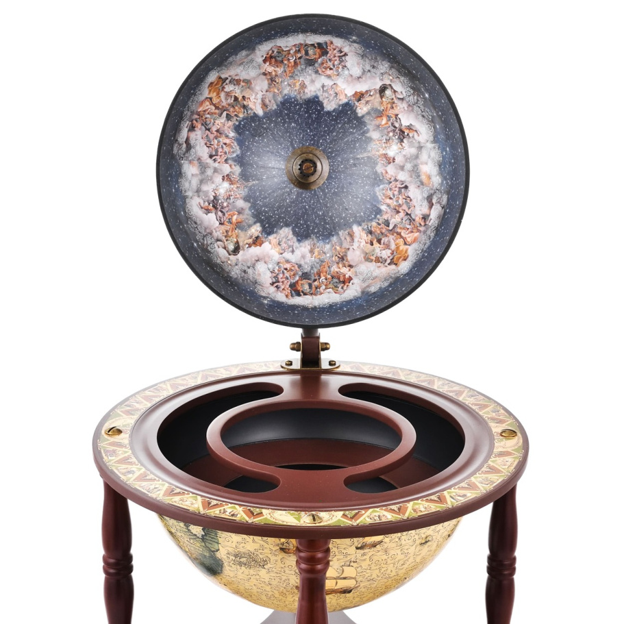 Глобус бар настольный "Античная", сфера 33 см купить в Казани