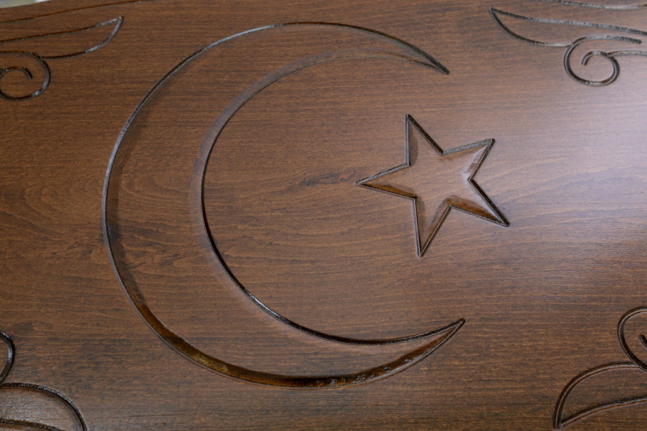 Нарды резные "Полумесяц" большие 60, Даудов купить в Казани