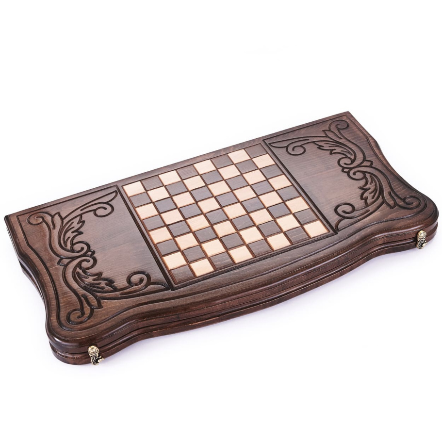 Нарды резные "Грозный" большие 60, Даудов купить в Казани