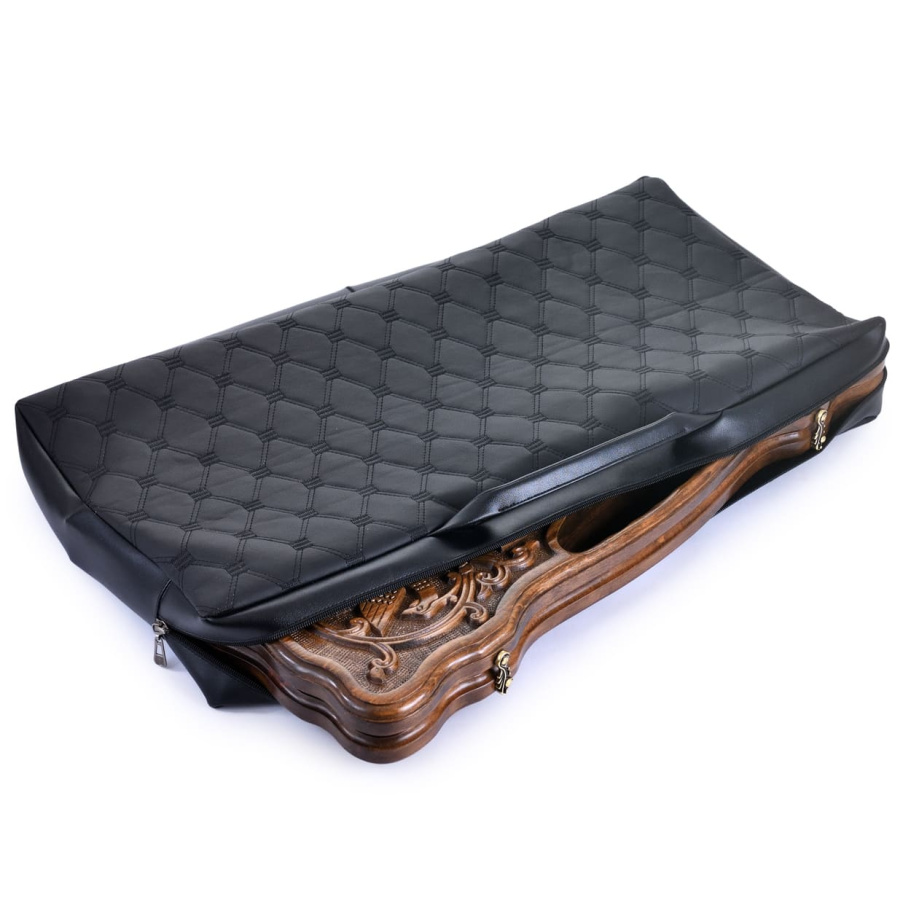 Чехол для больших нард Декарт, экокожа купить в Казани