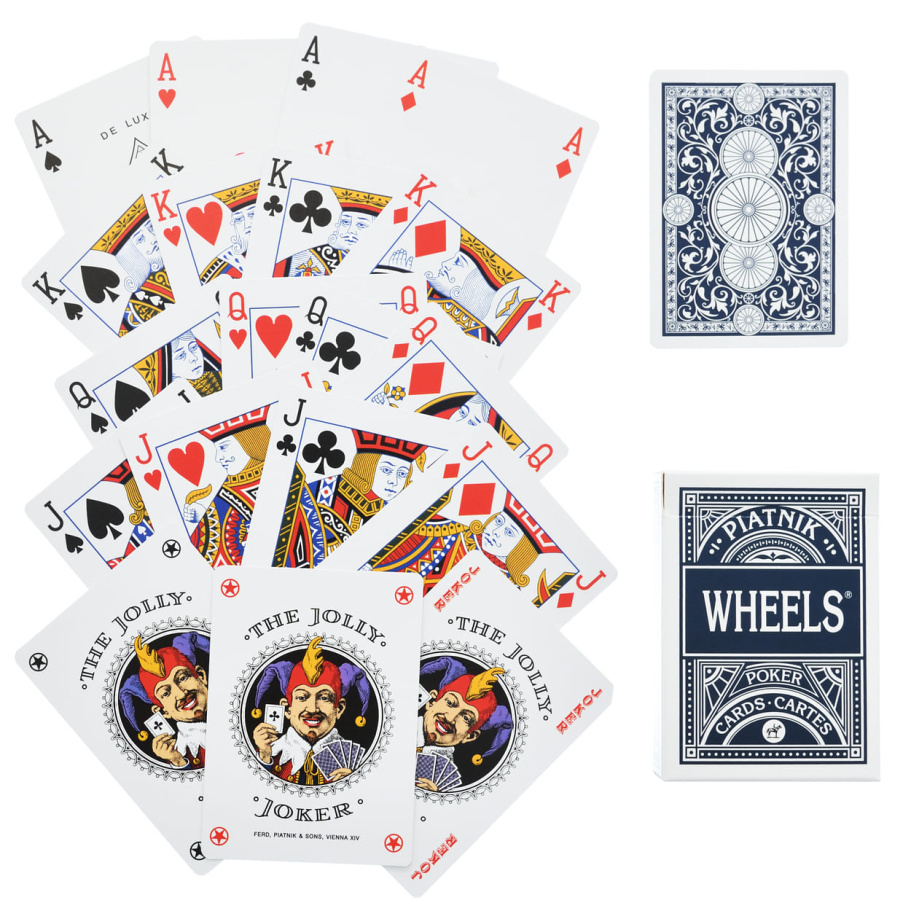 Карты игральные "Вилс" синяя рубашка, 55 карт купить в Казани