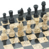 Шахматы из камня "Илион" мрамор и ракушечник 25 купить в Казани
