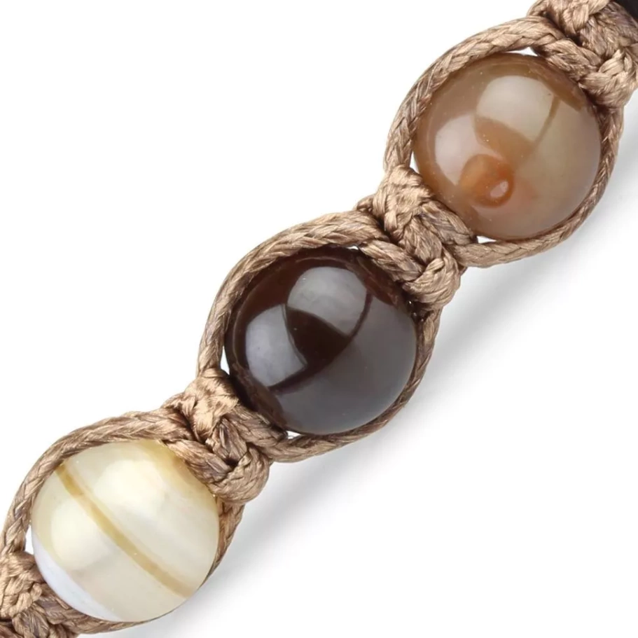 Браслет Франклин камень агат, 0.8 * 19 см купить в Казани