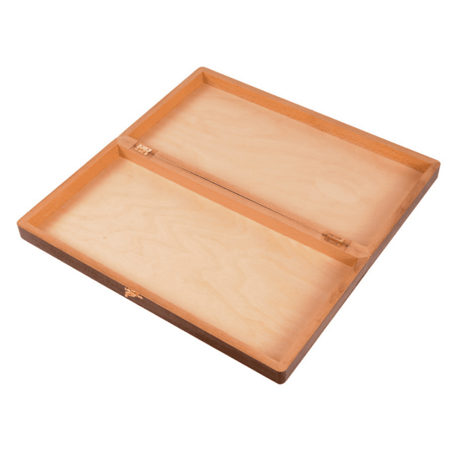 Шахматная доска складная "Турнир" малые бук, WoodGames купить в Казани