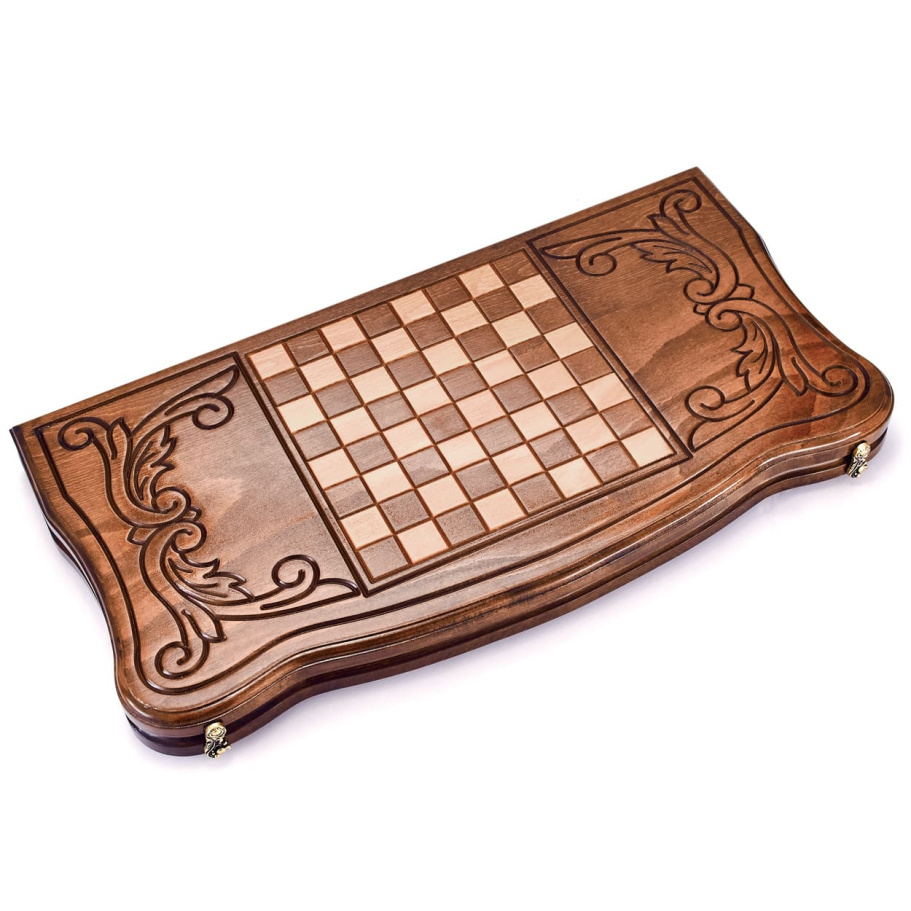 Нарды резные "Лев" большие 60, Даудов купить в Казани