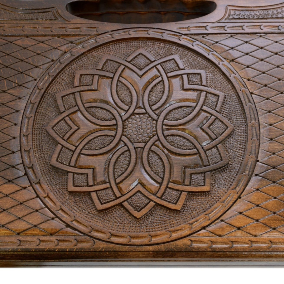 Нарды резные "Многогрань" большие 60, Harutyunyan купить в Казани