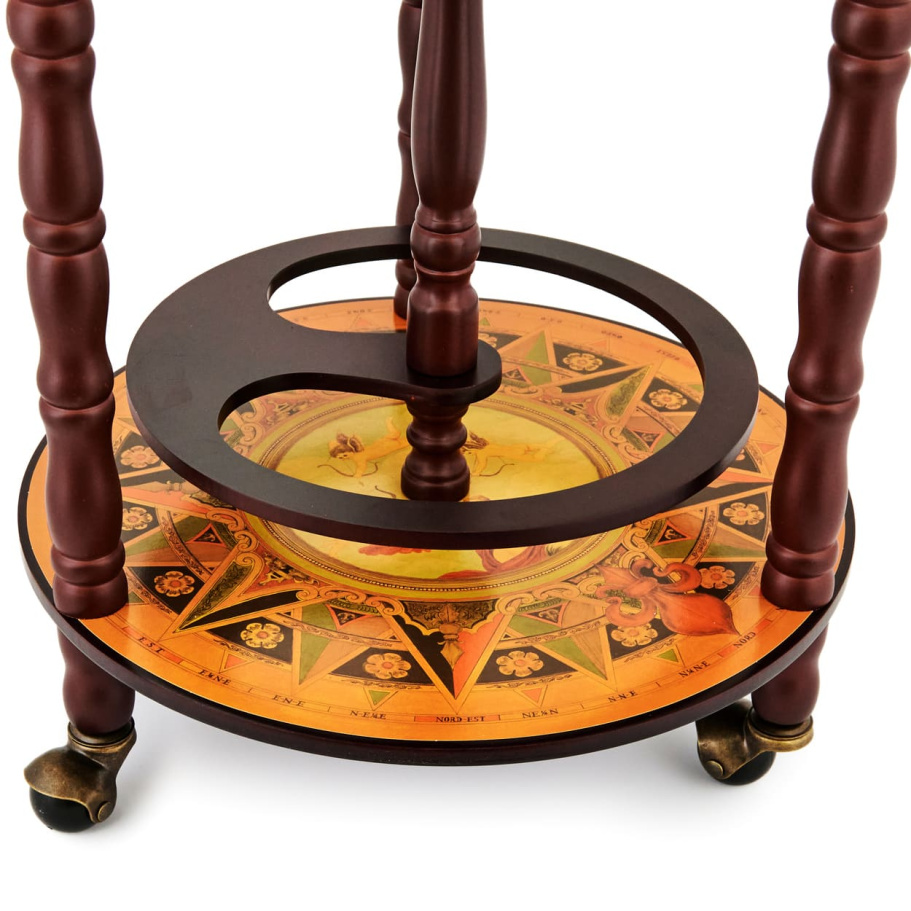 Глобус бар напольный "Дау" сфера 33 см купить в Казани