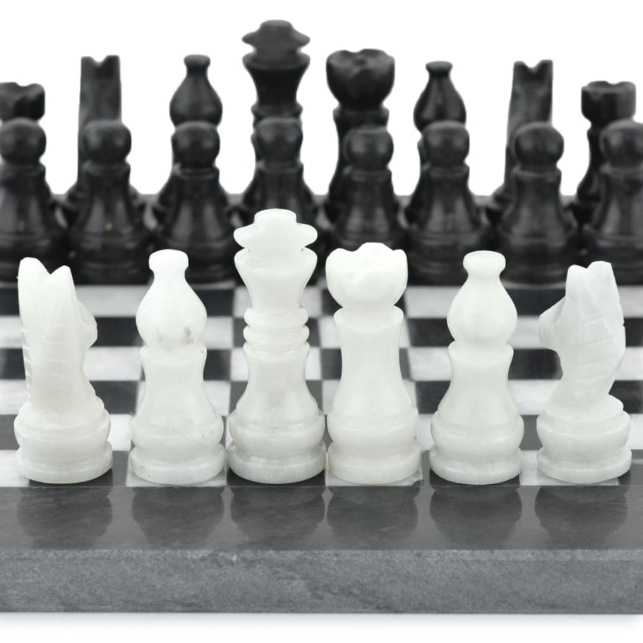 Шахматы из камня "Олимп" мрамор 20 купить в Казани