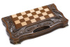 Шахматы + нарды резные "Фетис"  40, Harutyunyan купить в Казани