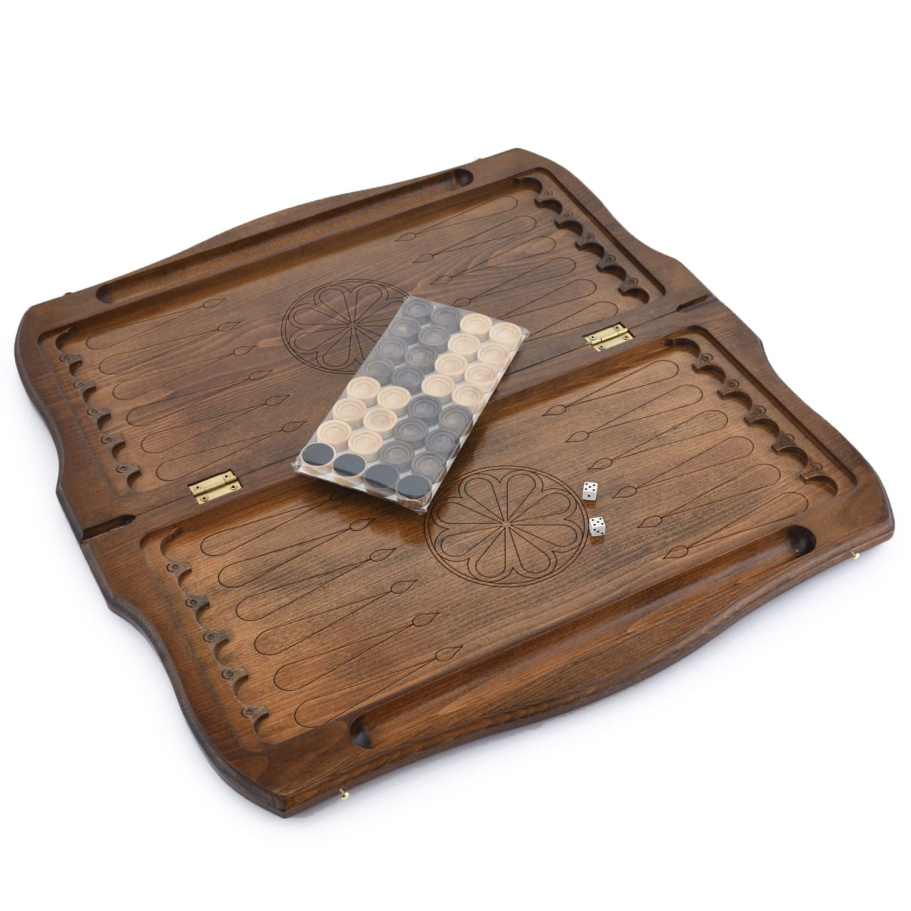 Нарды резные "Многогрань" большие 60, Sargsyan купить в Казани Нарды резные "Многогрань" большие 60, Sargsyan купить в Казани